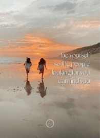 Mini kaart a7 | be youself so the people looking for you can find you