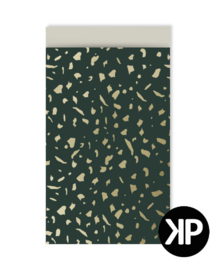 Cadeauzakjes Terazzo | Green Gold | M (5 stuks)