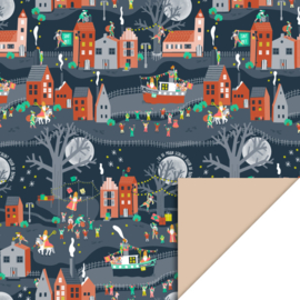 70cm cadeaupapier Sint intocht