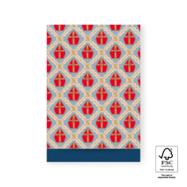 Cadeauzakjes Sint Mijter | L (5 stuks)