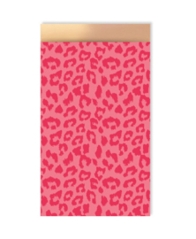 Cadeauzakjes Cheetah Roze Goud | M (5 stuks)