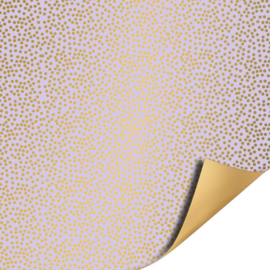 Cadeaupapier | Dots Lilac Gold