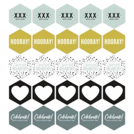 Sticker Perfect basics | Multi (10 stuks)