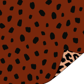 Cadeaupapier Dots Terra