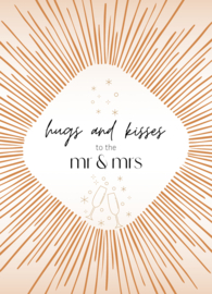 Postcard | hugs and kisses to the mr & mrs