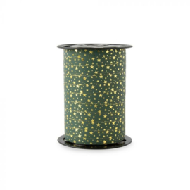 Lint Paperlook | Stars Gold Green | 5M