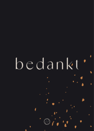 Postcard | Bedankt