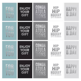 Sticker Spring cool | Multi (10 stuks)