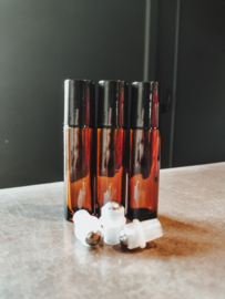 Rollerbottle 10ml | Amber (3stuks)