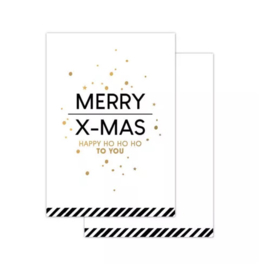 Mini kaart | Merry x-mas