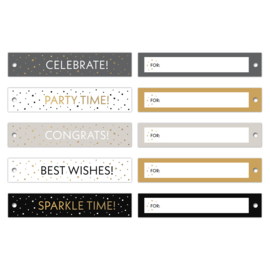 Cadeaulabel | Celebrate (5 stuks)