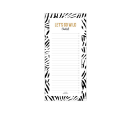 Noteblock checklist | Let's go wild