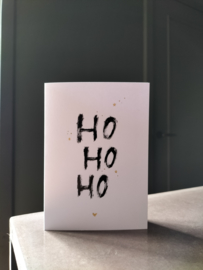 Kerstkaart Ho ho ho