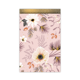 Cadeauzakjes Vintage Christmas | Rose | L (5 stuks)