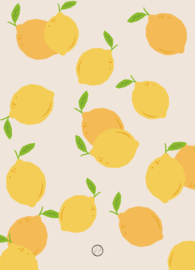 Postcard | Lemons