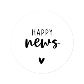 Sticker Happy news (10 stuks)