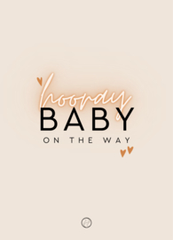 Postcard | Hooray baby on the way