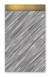 Cadeauzakjes Stripes | M (5 stuks)