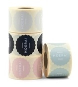 Sticker Hoera (10 stuks)
