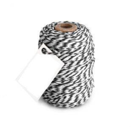 Touw | Zwart wit | 5M