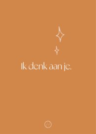 Postcard | Ik denk aan je