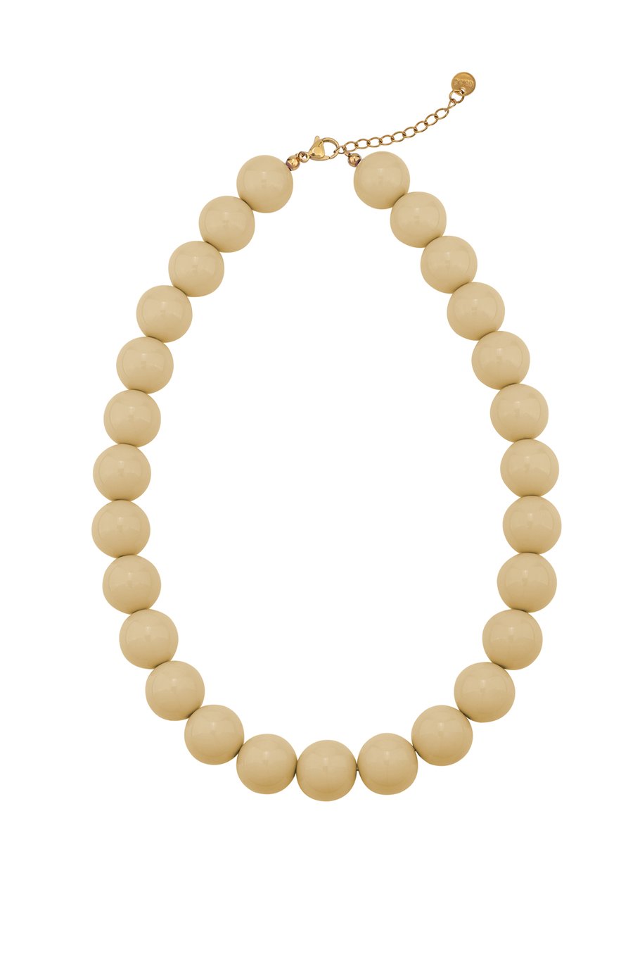 Grote Gekleurde Ketting – Bruin