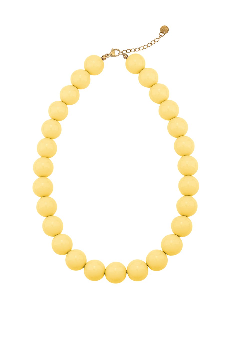 Grote Gekleurde Ketting – Geel