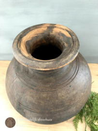 Houten kruik maat L