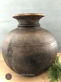 Houten kruik maat S