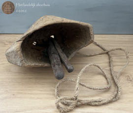 Stoere houten koebel