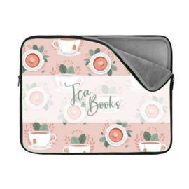 Book/E-Reader Sleeve - Tea & Books