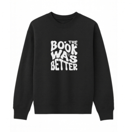 Soft Sweater - The book was better | Zwart