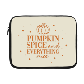 Book/E-Reader Sleeve - Pumpkin Spice