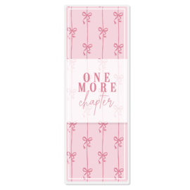 Boekenlegger - VALENTIJN One more chapter