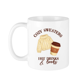 Mok - Cozy Sweaters, Hot Drinks & Books