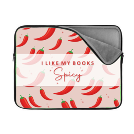 Book/E-Reader Sleeve - I like my books Spicy