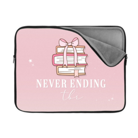 Book/E-Reader Sleeve - Never ending TBR
