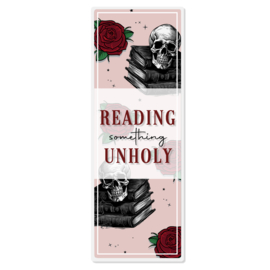 Boekenlegger - Reading something unholy