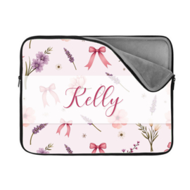Book/E-Reader Sleeve - Gepersonaliseerd Spring Flowers