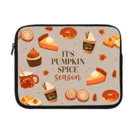 Book/E-Reader Sleeve - It's pumpkin spice season