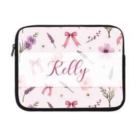 Book/E-Reader Sleeve - Gepersonaliseerd Spring Flowers