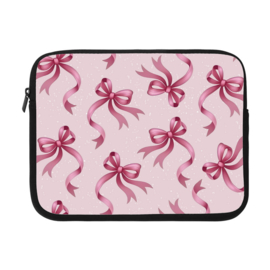 Book/E-Reader Sleeve - Pink Bows