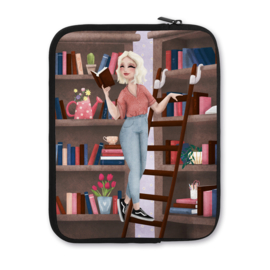 Chapterized x Another View | Book/E-Reader Sleeve - Spring Booklover