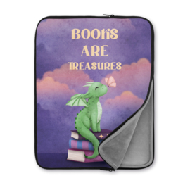 Chapterized x Another View | Book/E-Reader Sleeve - Books are Treasures