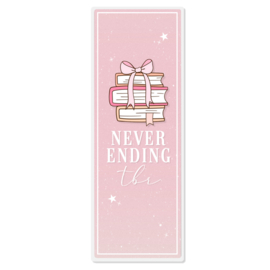 Boekenlegger - VALENTIJN Never ending TBR