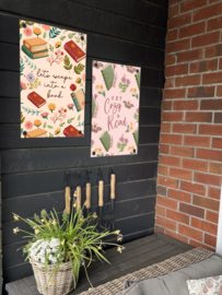 Tuinposter - Get Cozy & Read