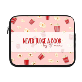 Book/E-Reader Sleeve  - Never judge a book by it's movie