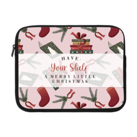Book/E-Reader Sleeve - Have your shelf a merry little Christmas