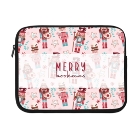 Book/E-Reader Sleeve  - Merry Bookmas