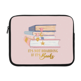 Book/E-Reader Sleeve - It's not hoarding if it's Books